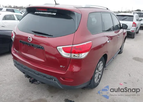 2016 Nissan Pathfinder Sv из США, поврежденный, VIN 5N1AR2MN2GC605783